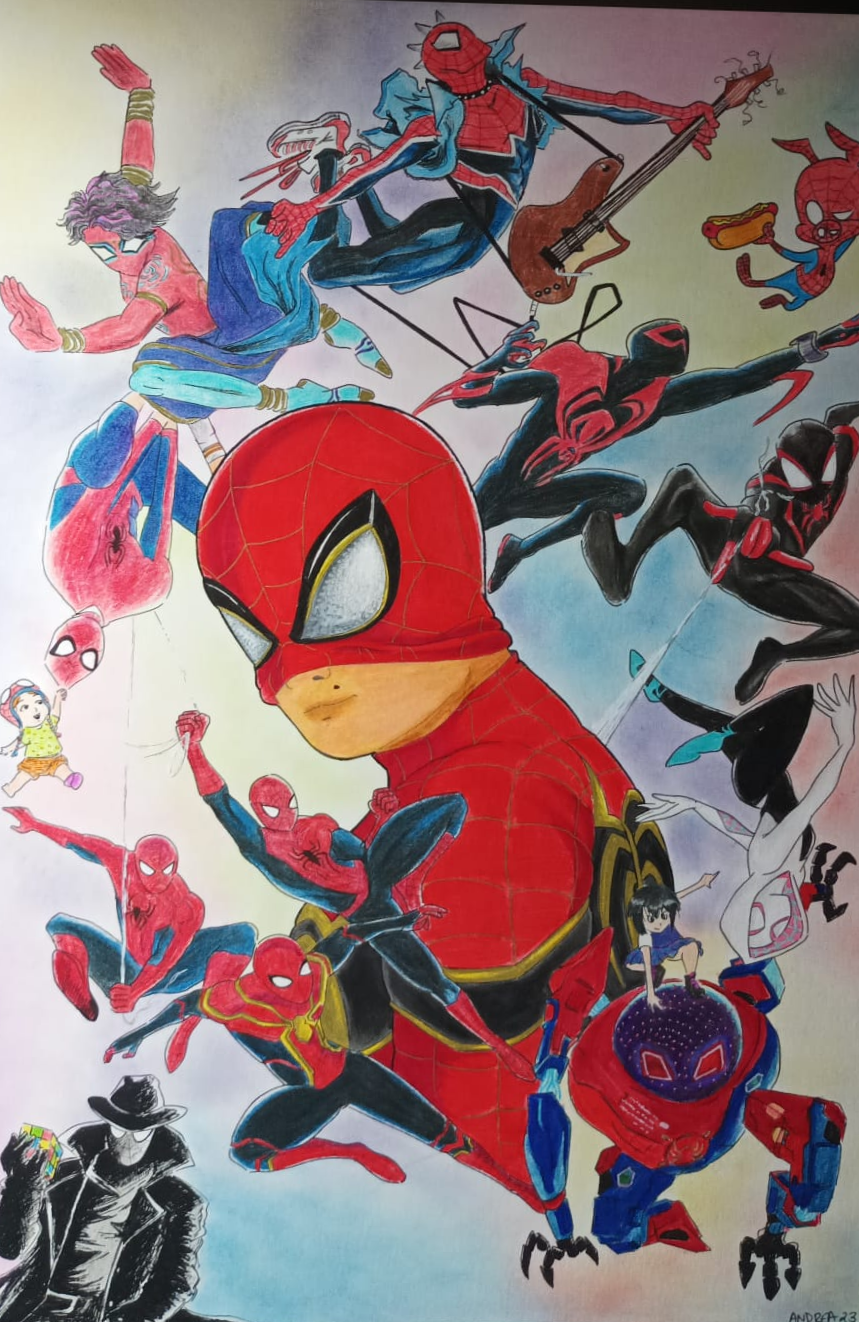 composición de Spider-Man